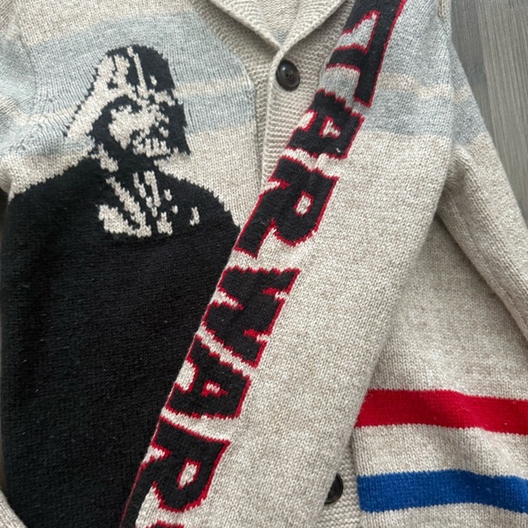 GAP x Star Wars Darth Vader Cardigan Sweater - Picture 3 of 9